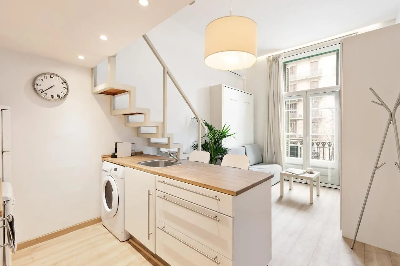 Cozy Bright Apartment Barcelona Spanje